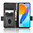 Custodia Portafoglio In Pelle Cover con Supporto C02X per Huawei Honor X6S