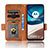 Custodia Portafoglio In Pelle Cover con Supporto C02X per Motorola Moto G42
