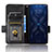 Custodia Portafoglio In Pelle Cover con Supporto C02X per Xiaomi Black Shark 4 5G