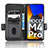 Custodia Portafoglio In Pelle Cover con Supporto C02X per Xiaomi Poco M4 Pro 4G
