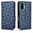 Custodia Portafoglio In Pelle Cover con Supporto C02X per Xiaomi Redmi Note 10 4G