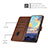 Custodia Portafoglio In Pelle Cover con Supporto C03 per Xiaomi Mi 11 Lite 5G