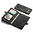 Custodia Portafoglio In Pelle Cover con Supporto C03S per Samsung Galaxy A70
