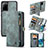 Custodia Portafoglio In Pelle Cover con Supporto C03S per Samsung Galaxy S20 Plus 5G