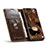 Custodia Portafoglio In Pelle Cover con Supporto C03S per Samsung Galaxy S20 Ultra