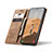 Custodia Portafoglio In Pelle Cover con Supporto C03S per Samsung Galaxy S21 Plus 5G