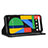 Custodia Portafoglio In Pelle Cover con Supporto C03X per Google Pixel 4 XL