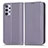 Custodia Portafoglio In Pelle Cover con Supporto C03X per Samsung Galaxy A32 5G Viola