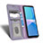 Custodia Portafoglio In Pelle Cover con Supporto C03X per Sony Xperia 10 III Lite