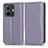 Custodia Portafoglio In Pelle Cover con Supporto C03X per Vivo T1 Pro 5G Viola