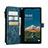 Custodia Portafoglio In Pelle Cover con Supporto C05S per Samsung Galaxy A13 4G