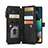 Custodia Portafoglio In Pelle Cover con Supporto C05S per Samsung Galaxy A51 5G