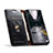 Custodia Portafoglio In Pelle Cover con Supporto C06S per Samsung Galaxy S20 Plus 5G