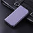 Custodia Portafoglio In Pelle Cover con Supporto C06X per Google Pixel 4a Viola