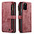 Custodia Portafoglio In Pelle Cover con Supporto C07S per Samsung Galaxy S20 5G