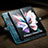Custodia Portafoglio In Pelle Cover con Supporto CS3 per Samsung Galaxy Z Fold4 5G