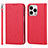 Custodia Portafoglio In Pelle Cover con Supporto D01T per Apple iPhone 16 Pro