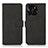 Custodia Portafoglio In Pelle Cover con Supporto D01Y per Huawei Honor X8b Nero