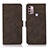 Custodia Portafoglio In Pelle Cover con Supporto D03Y per Motorola Moto G20 Marrone