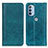 Custodia Portafoglio In Pelle Cover con Supporto D03Y per Motorola Moto G31