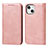 Custodia Portafoglio In Pelle Cover con Supporto D04T per Apple iPhone 14 Plus