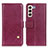Custodia Portafoglio In Pelle Cover con Supporto D04Y per Samsung Galaxy S22 Plus 5G Viola