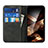 Custodia Portafoglio In Pelle Cover con Supporto D05T per Apple iPhone 13 Pro Max