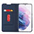 Custodia Portafoglio In Pelle Cover con Supporto D05T per Samsung Galaxy S21 Plus 5G