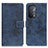 Custodia Portafoglio In Pelle Cover con Supporto D05Y per Oppo A74 5G Blu