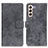 Custodia Portafoglio In Pelle Cover con Supporto D05Y per Samsung Galaxy S21 Plus 5G Grigio