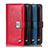 Custodia Portafoglio In Pelle Cover con Supporto D06Y per Sony Xperia 10 III