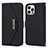 Custodia Portafoglio In Pelle Cover con Supporto D07T per Apple iPhone 13 Pro