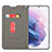 Custodia Portafoglio In Pelle Cover con Supporto D07T per Samsung Galaxy S21 Plus 5G