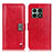 Custodia Portafoglio In Pelle Cover con Supporto D07Y per OnePlus 10 Pro 5G Rosso