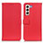 Custodia Portafoglio In Pelle Cover con Supporto D09Y per Samsung Galaxy S22 Plus 5G Rosso
