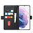 Custodia Portafoglio In Pelle Cover con Supporto D11T per Samsung Galaxy S21 5G