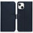 Custodia Portafoglio In Pelle Cover con Supporto DL1 per Apple iPhone 14 Plus Blu