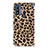 Custodia Portafoglio In Pelle Cover con Supporto DY01 per Motorola Moto G Pure Marrone