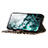 Custodia Portafoglio In Pelle Cover con Supporto DY01 per Samsung Galaxy A04E Marrone