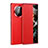 Custodia Portafoglio In Pelle Cover con Supporto F01 per Huawei Mate 40 Rosso