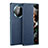 Custodia Portafoglio In Pelle Cover con Supporto F01 per Huawei Mate 40E 4G Blu