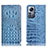 Custodia Portafoglio In Pelle Cover con Supporto H01P per Xiaomi Mi 12X 5G Cielo Blu