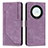 Custodia Portafoglio In Pelle Cover con Supporto H01X per Huawei Honor Magic5 Lite 5G Viola