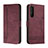 Custodia Portafoglio In Pelle Cover con Supporto H01X per Sony Xperia 1 II