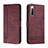 Custodia Portafoglio In Pelle Cover con Supporto H01X per Sony Xperia 10 III SO-52B
