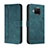 Custodia Portafoglio In Pelle Cover con Supporto H01X per Xiaomi Mi 10i 5G Verde