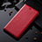 Custodia Portafoglio In Pelle Cover con Supporto H02P per Motorola Moto Edge 20 Lite 5G Rosso