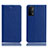 Custodia Portafoglio In Pelle Cover con Supporto H02P per Oppo A54 5G Blu