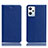 Custodia Portafoglio In Pelle Cover con Supporto H02P per Oppo K10X 5G Blu