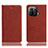 Custodia Portafoglio In Pelle Cover con Supporto H02P per Xiaomi Mi 11 Pro 5G Marrone